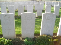 Peronne Road Cemetery, Maricourt, Somme